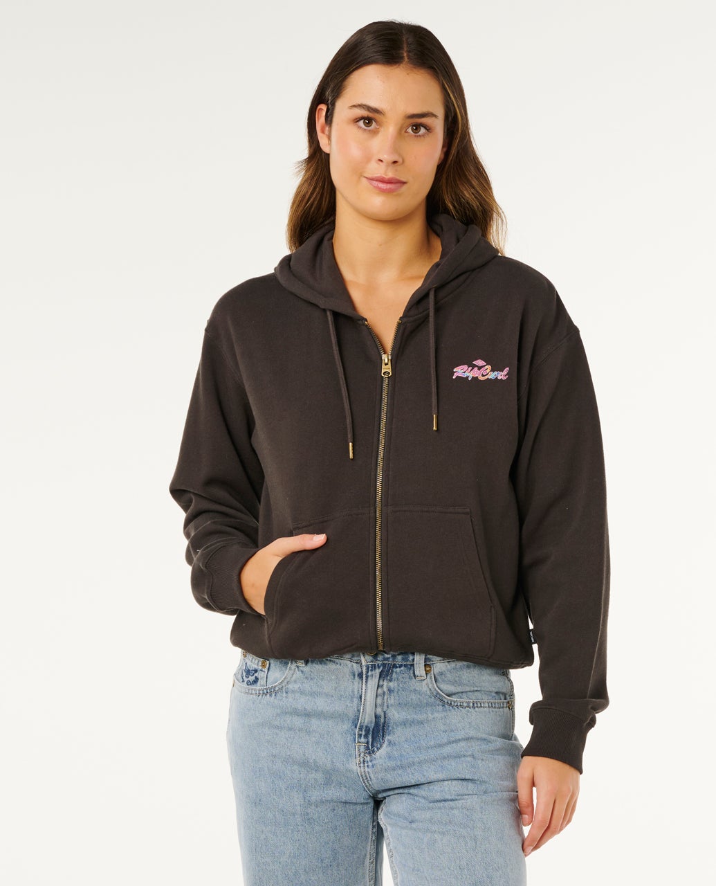 Sweat à capuche zippé Lay DAY Relaxed, RIP CURL