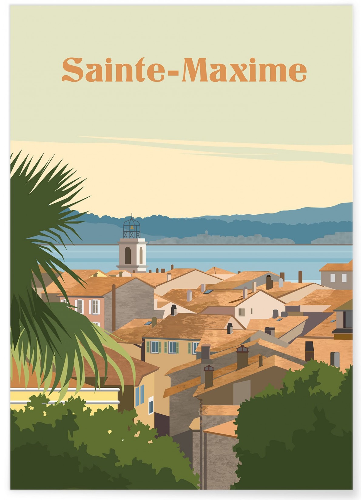 Affiche ville Sainte-Maxime, L'AFFICHERIE
