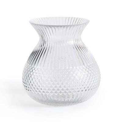 Vase en verre travaillé H17 cm, Afa LA REDOUTE INTERIEURS