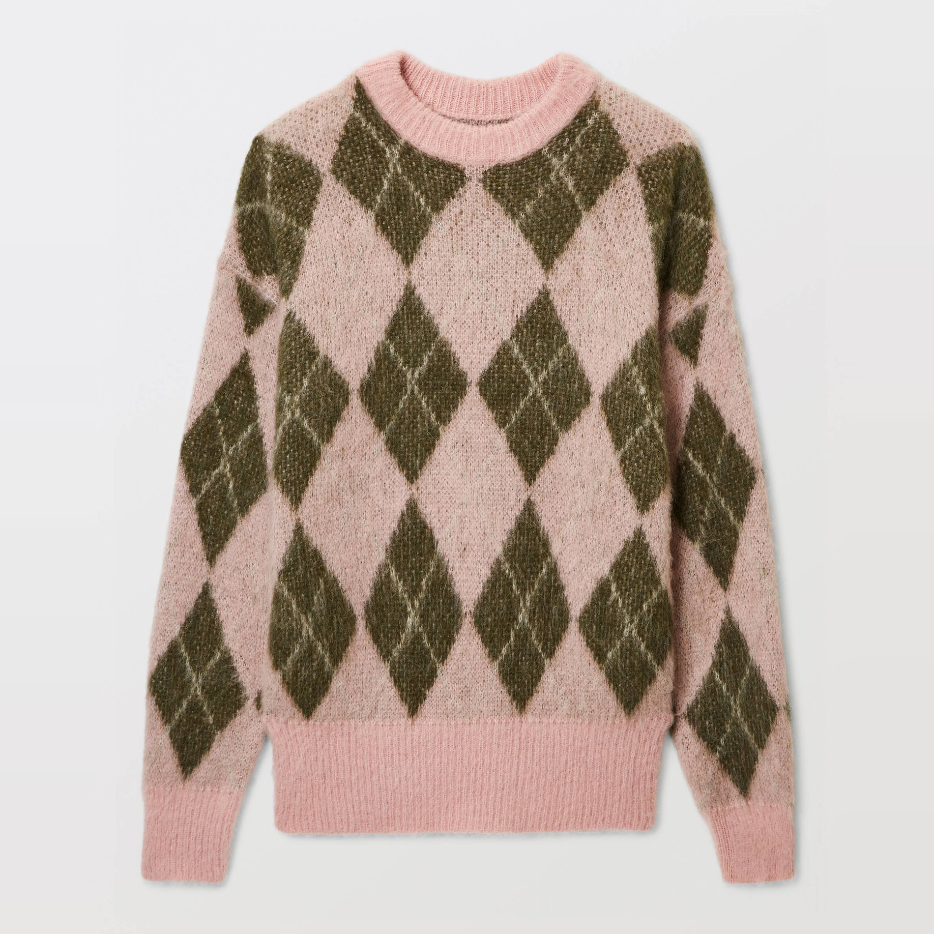 Pull Burlington col rond contenant de l'alpaga, MONOPRIX