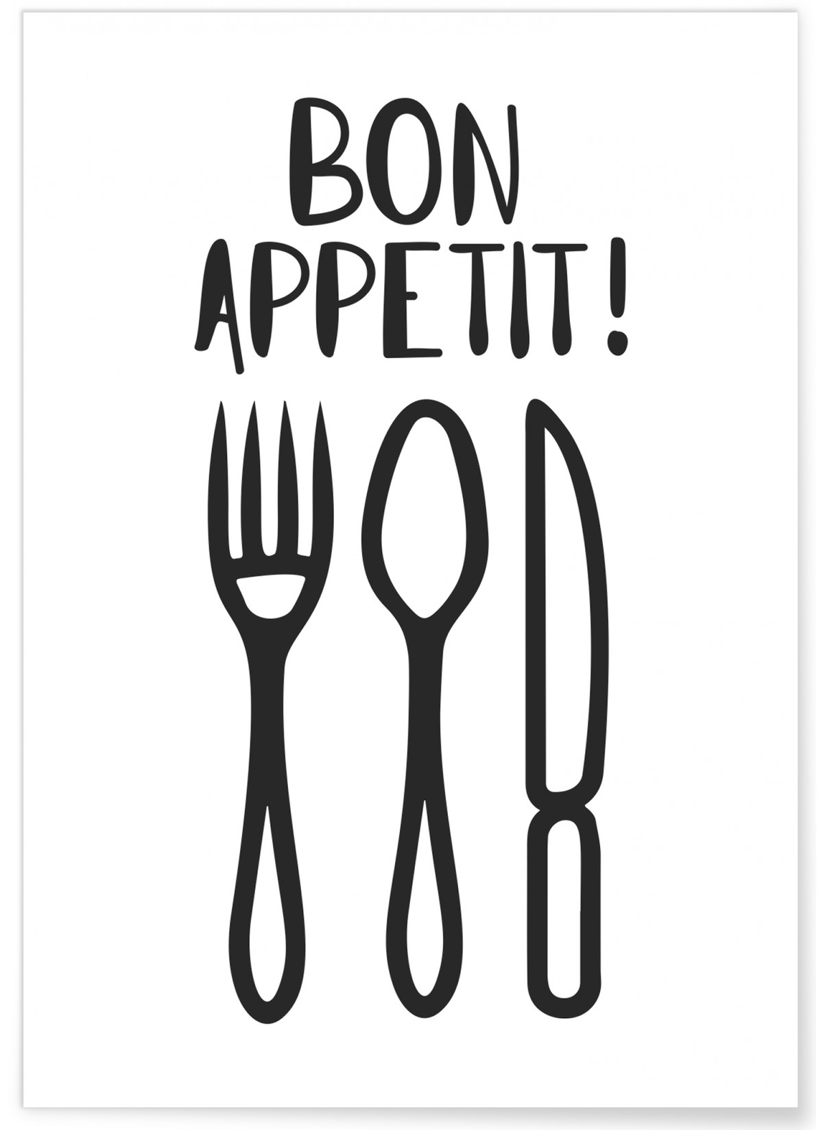 Affiche Bon Appétit, L'AFFICHERIE