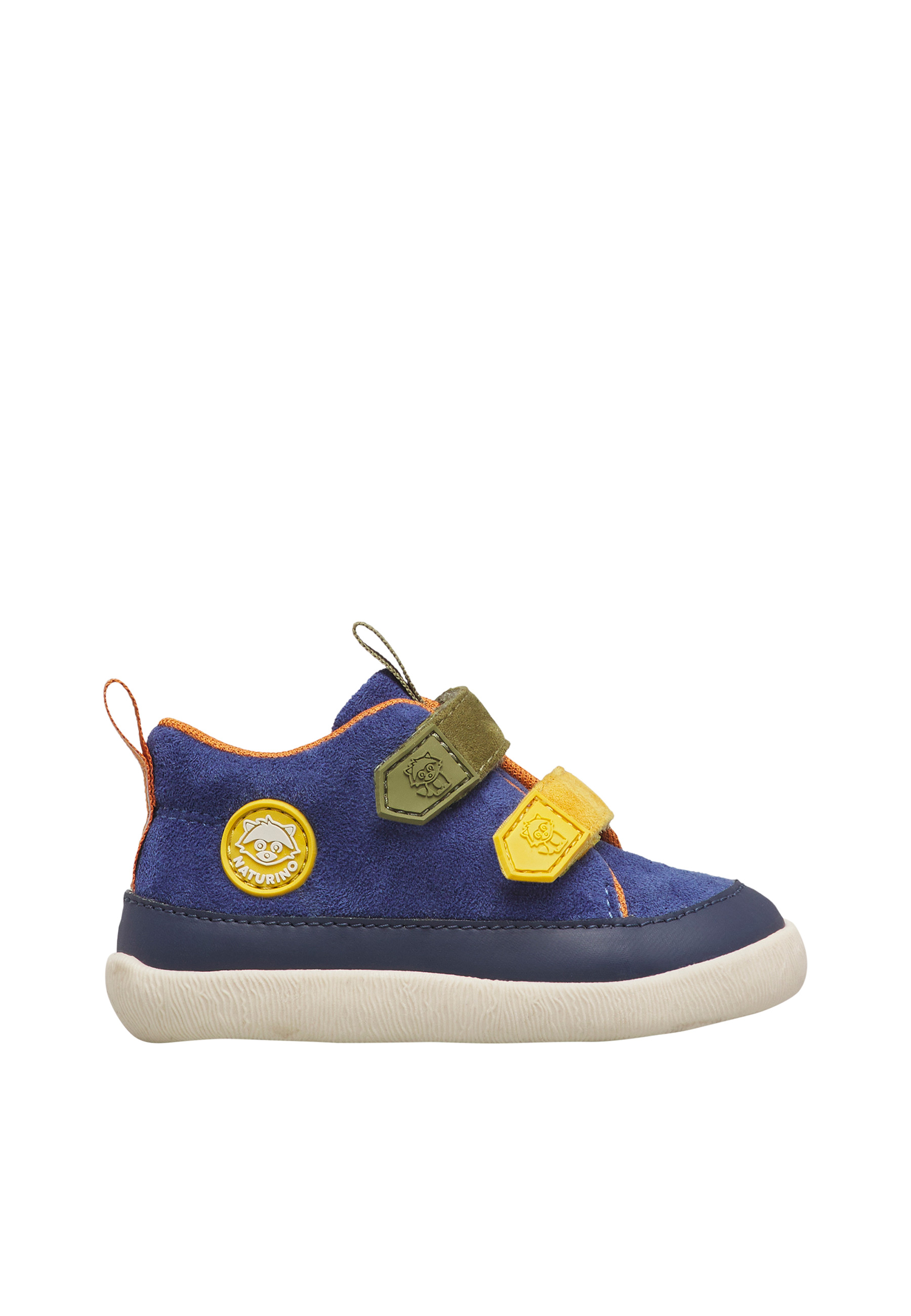 Sneakers à la cheville en simili cuir et synthétique YOMPY HIGH VL., NATURINO