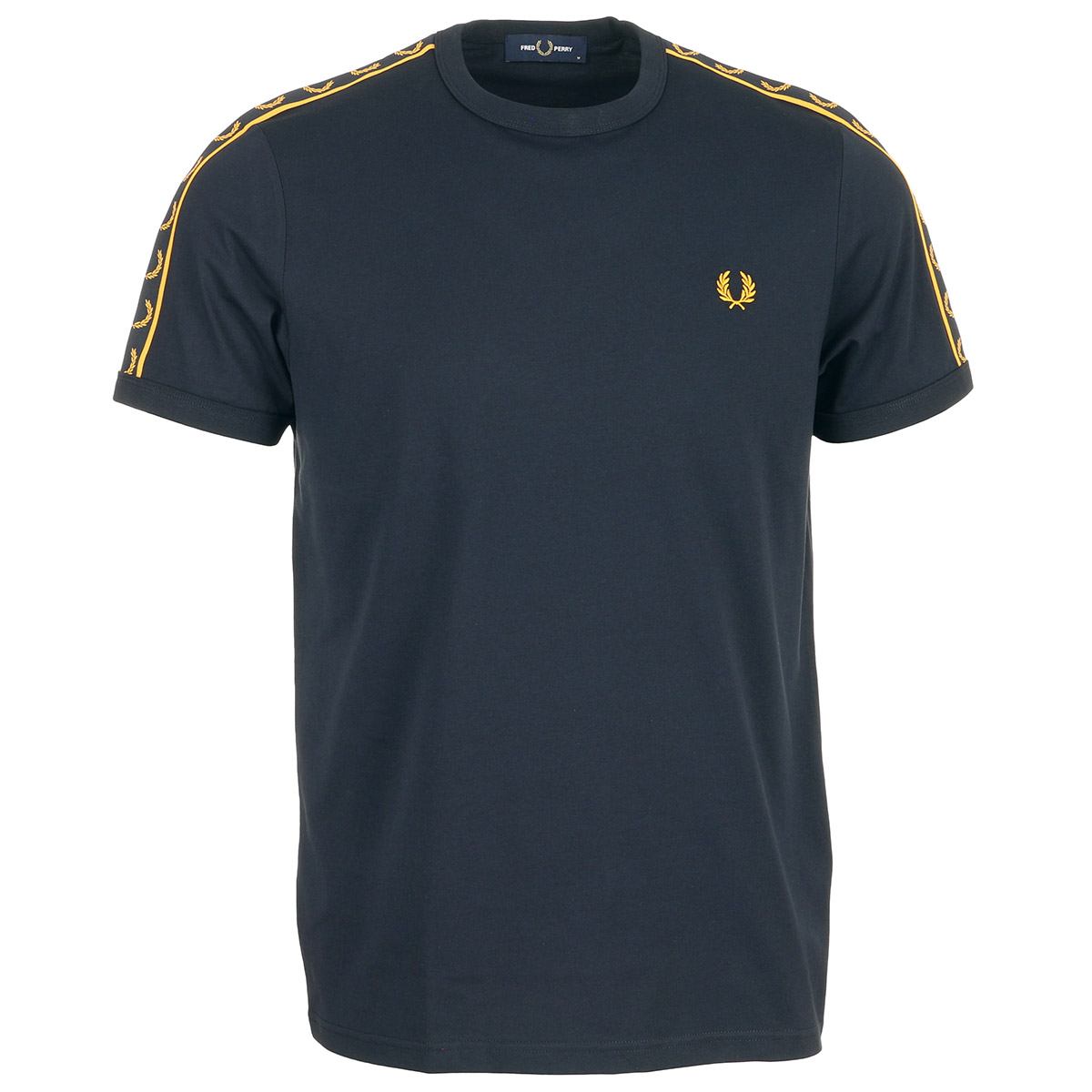CONTRAST TAPE RINGER T-SHIRT, FRED PERRY