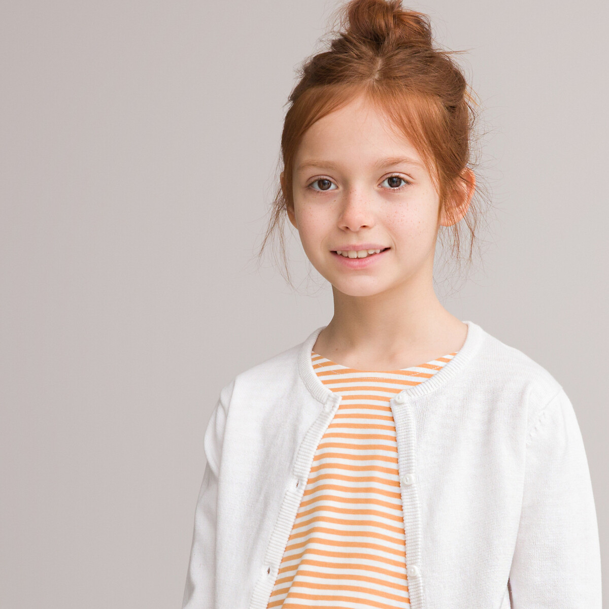 Gilet blanc fille 10 ans La Redoute