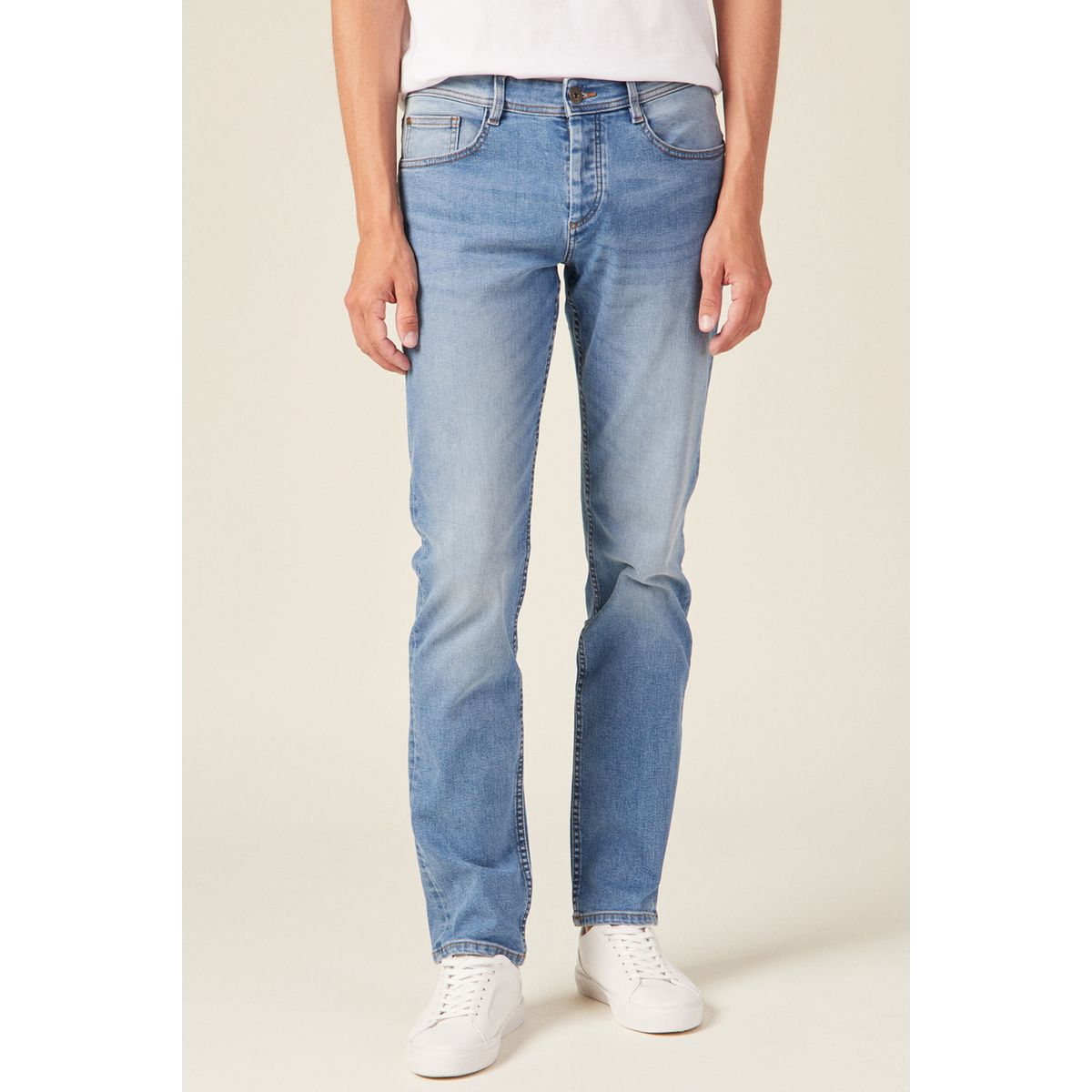 Jeans straight denim used Bonobo La Redoute