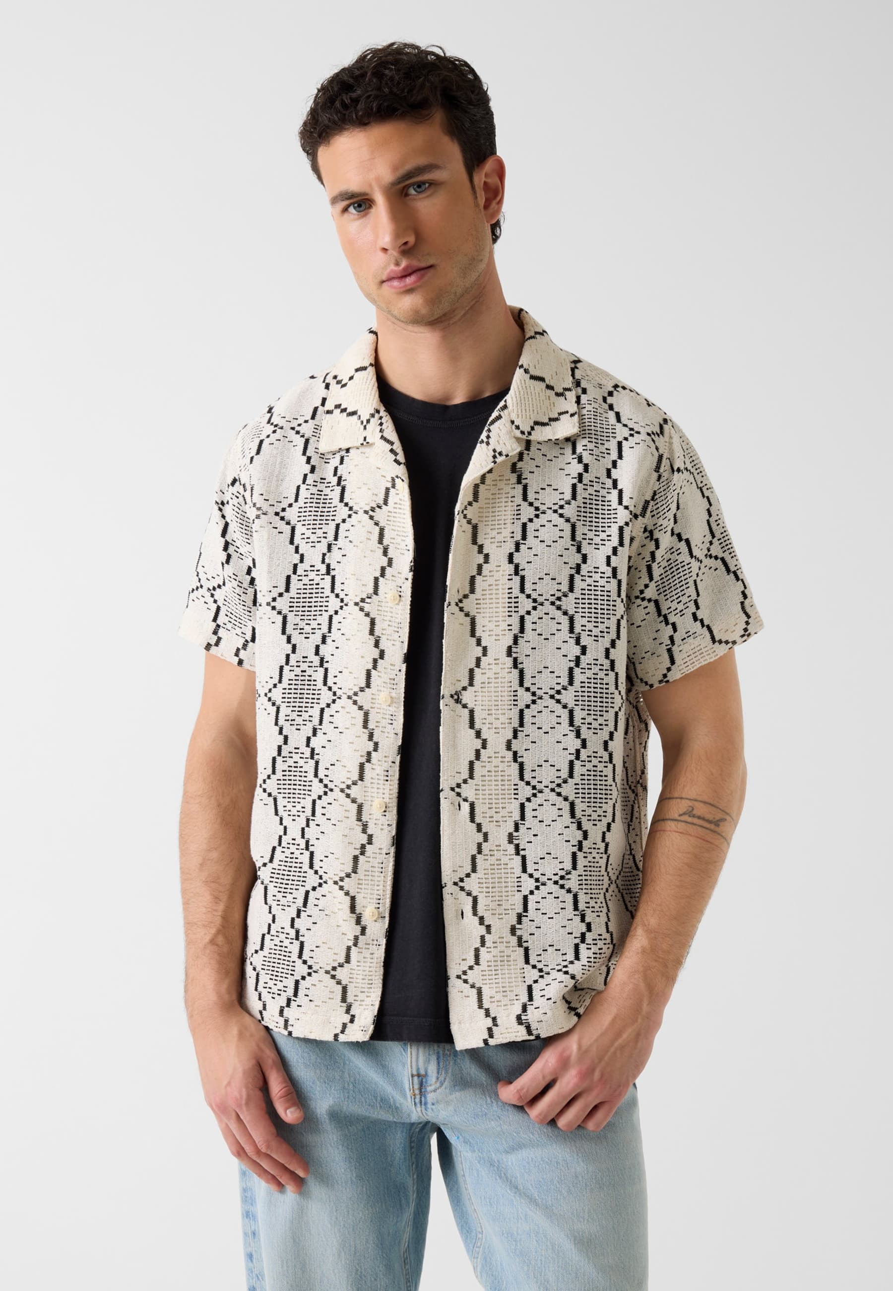 Chemise Au Crochet, GUESS