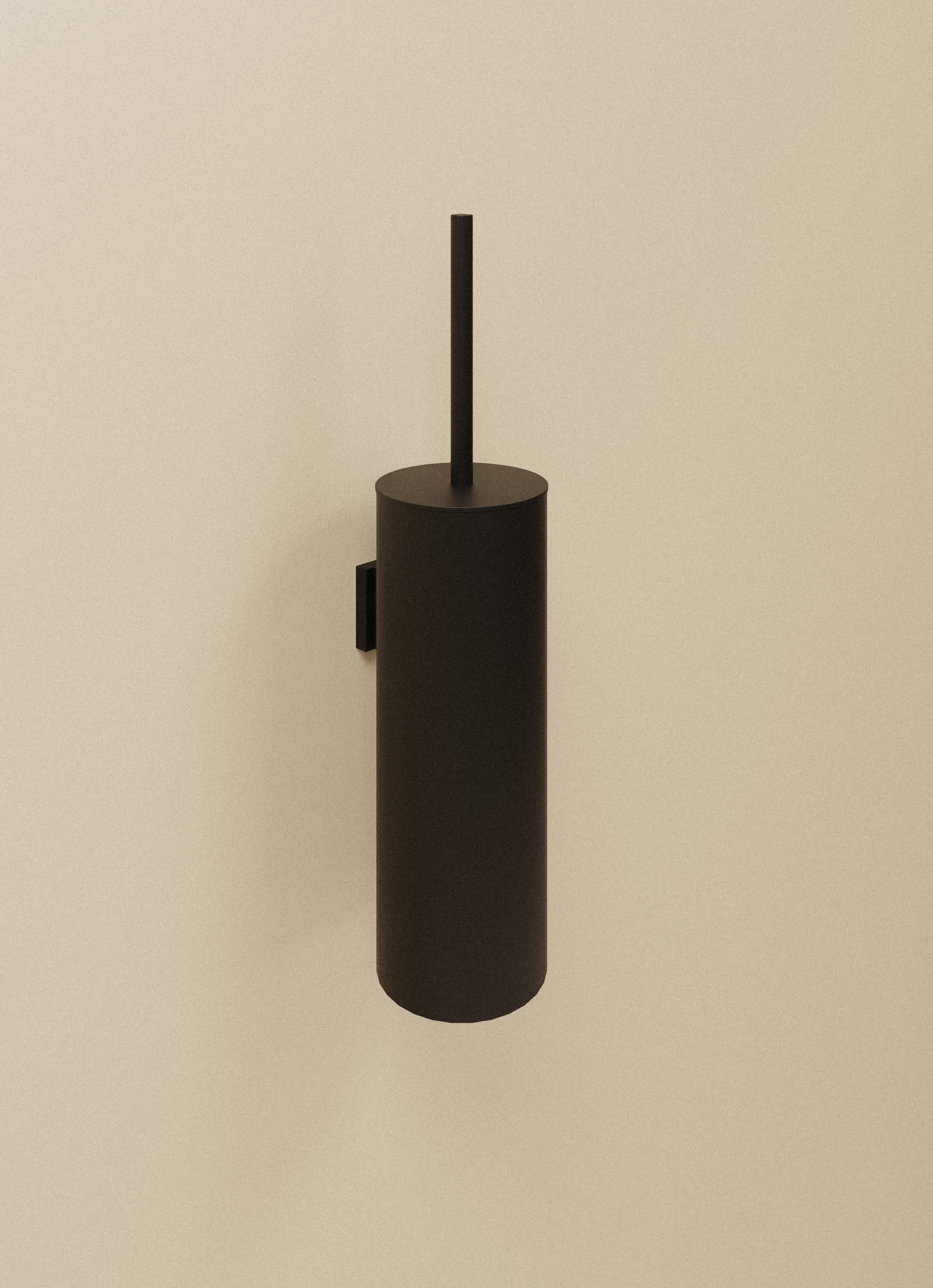 Brosse Wc avec vis ou adhésif KUBIC, COSMIC