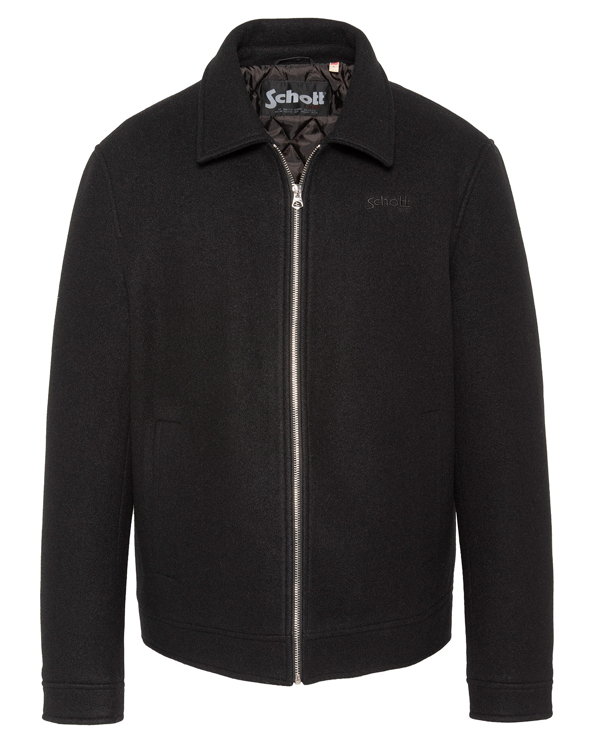 Blouson casual en laine mélangée, SCHOTT