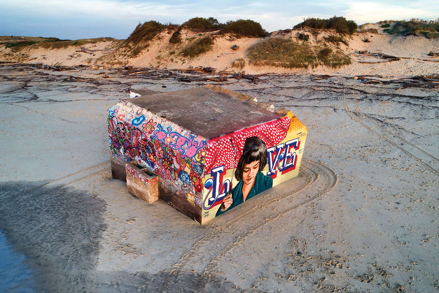 Tableau blockhaus art love, HEXOA