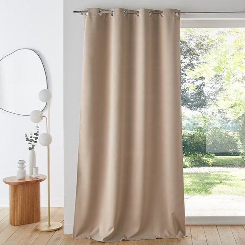 Voda Double Sided Blackout Curtain With Eyelets La Redoute Interieurs