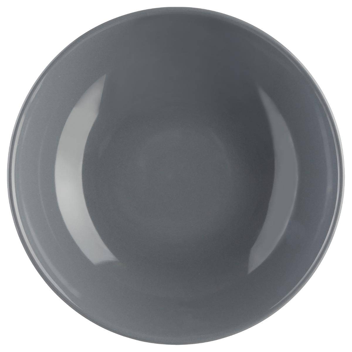 Lot de 6 assiettes creuses en grès émaillé COLORAMA, SECRET DE GOURMET