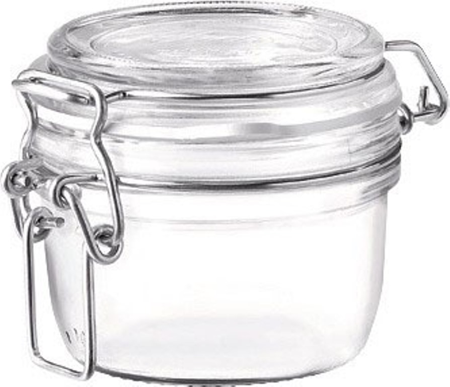 Lot de 6 Bocaux à conservation en verre, FIDO, BORMIOLI ROCCO