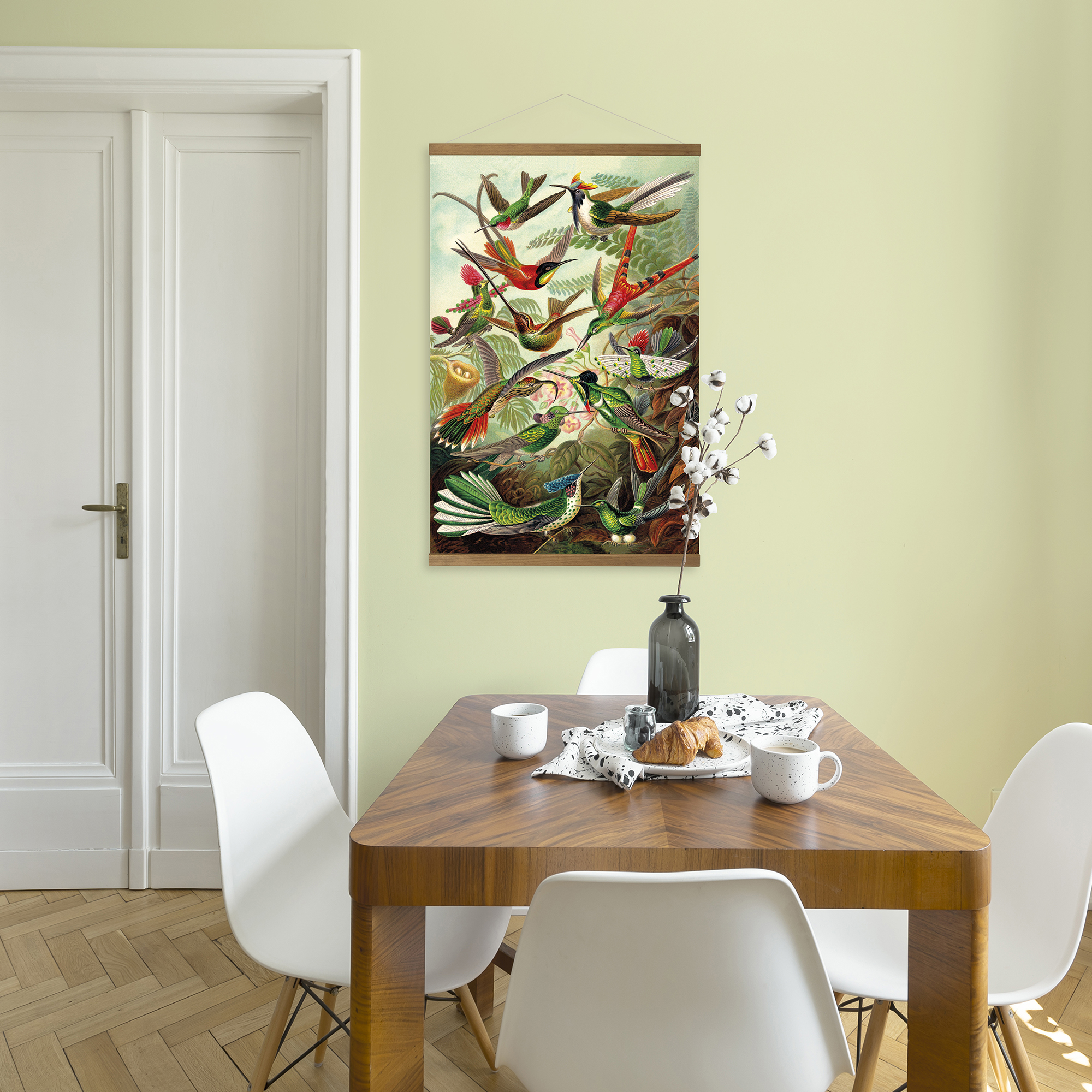 Kakemono affiche Vol d'oiseaux tropicaux, ART FOR THE HOME