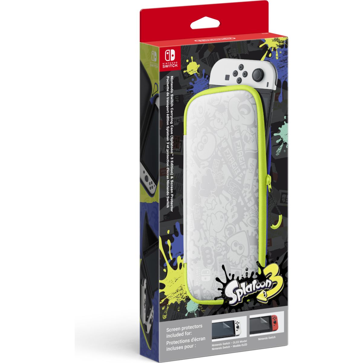 Etui Pochette Tranp + Film Edition Splatoon 3, NINTENDO