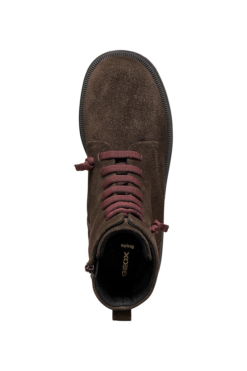 GEOX Botines de ante con cordones KLARGENA — photo 5