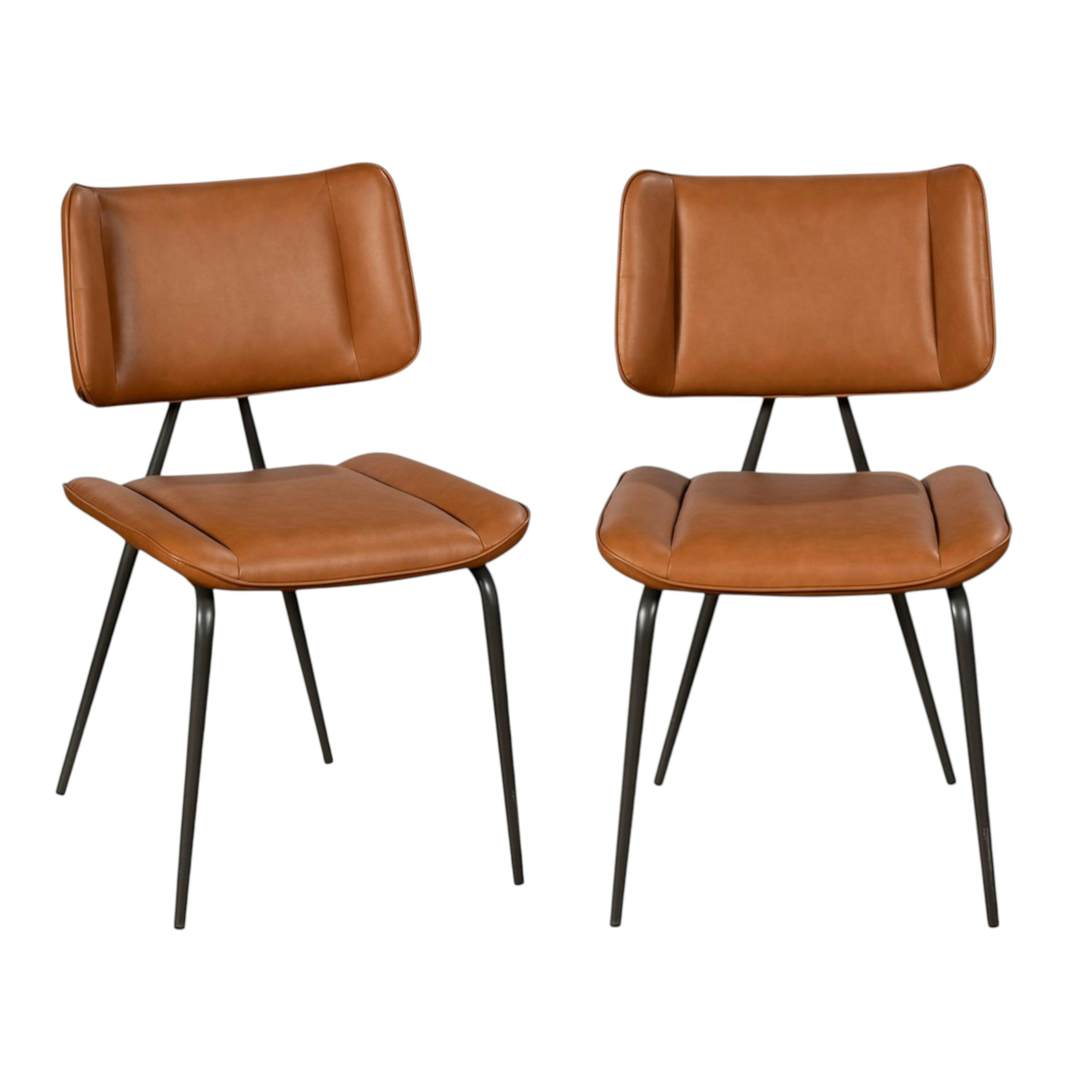 Chaise de salle à manger moderne (lot de 2) OKA, PIER IMPORT