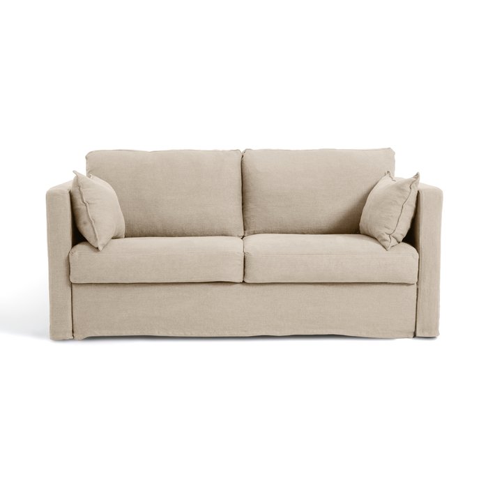 Image 0 Divano letto in lino spesso stone washed, Neo Kinkajou AM.PM Divano letto in lino spesso stone washed, Neo Kinkajou AM.PM image 0