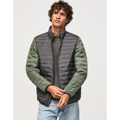 Connel Short Padded Jacket with High Neck PEPE JEANS
