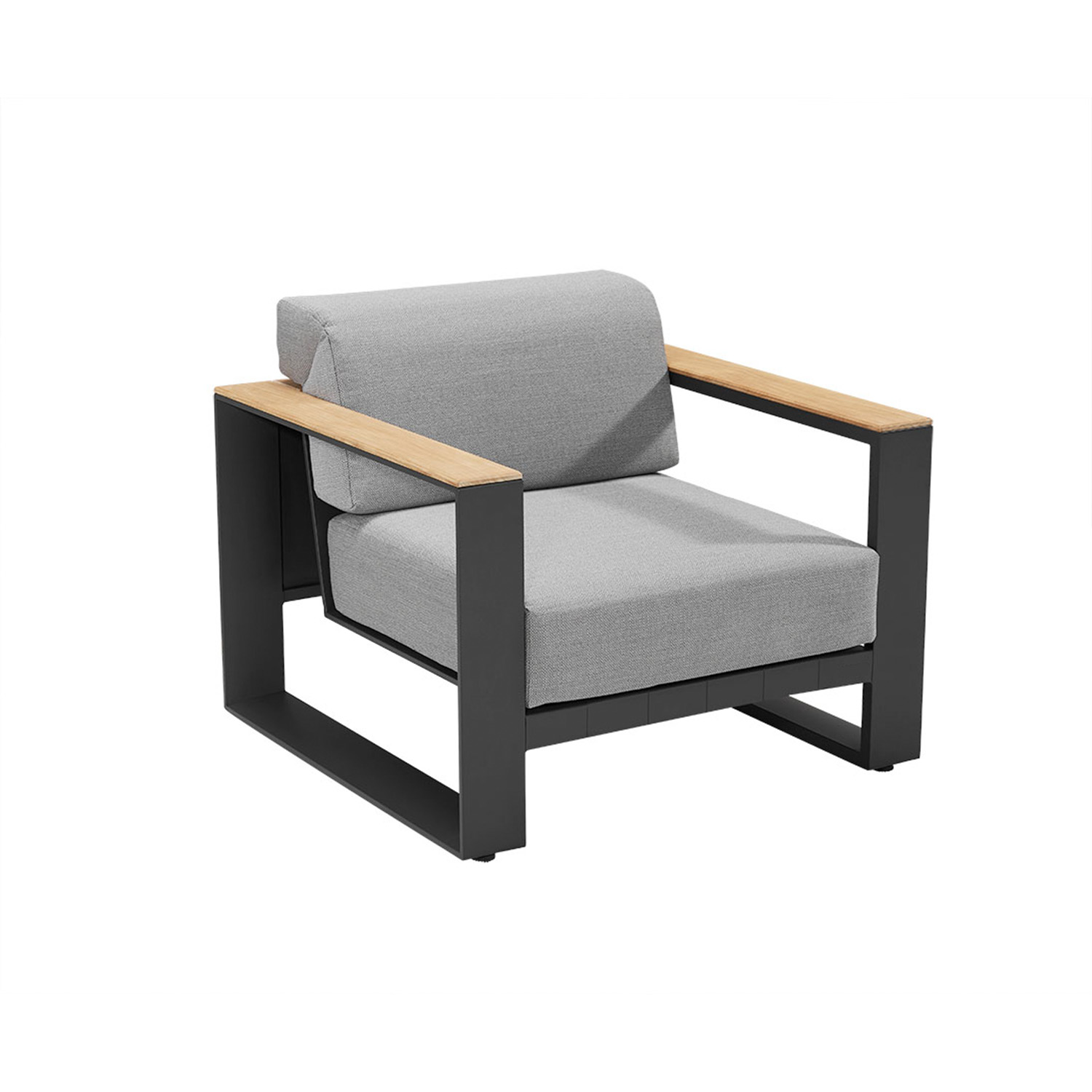 Fauteuil de jardin en aluminium, SOFY, AU JARDIN DE CHLOÉ