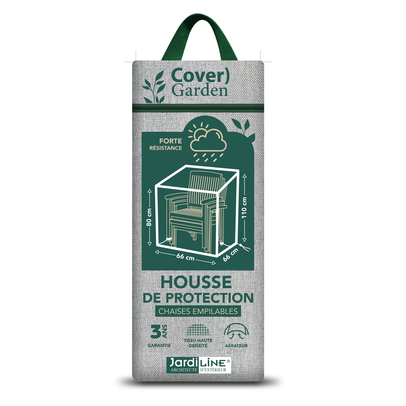 Housse de protection chaises empilables, HOME MAISON
