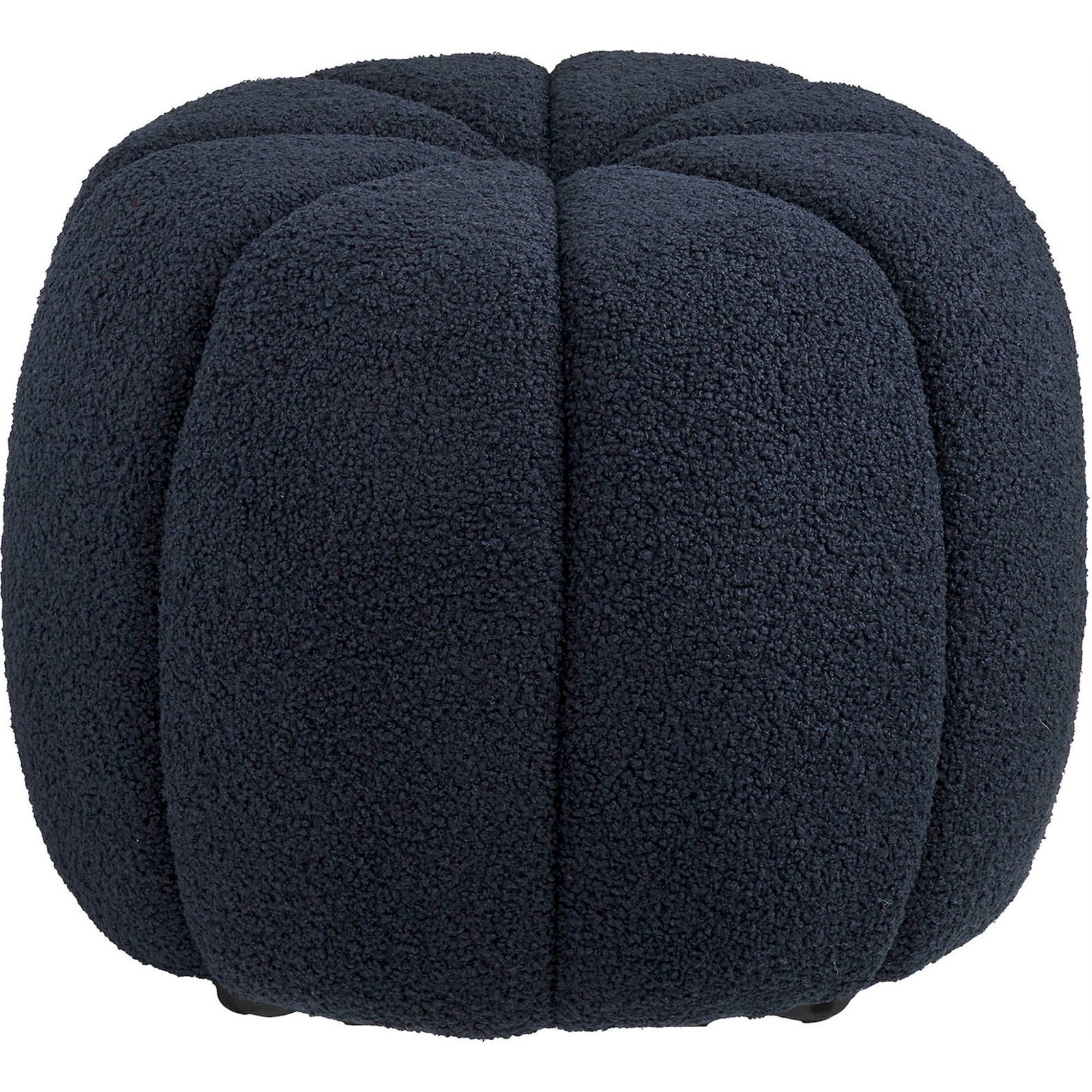 Pouf collection DOSSIVE en tissu teddy, RECOLLECTION