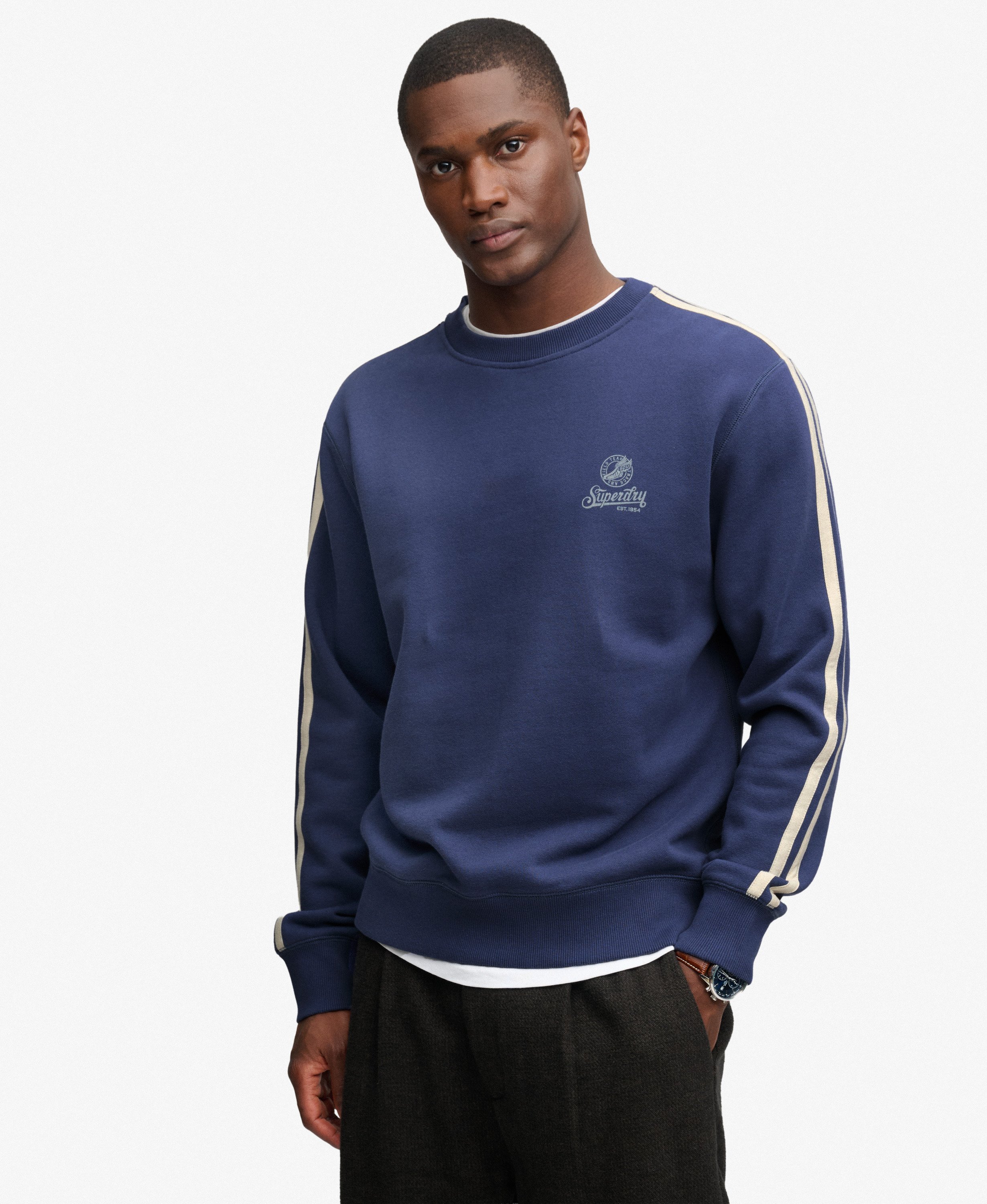 Sweat Athletic Club Graphique Coupe Décontractée, SUPERDRY