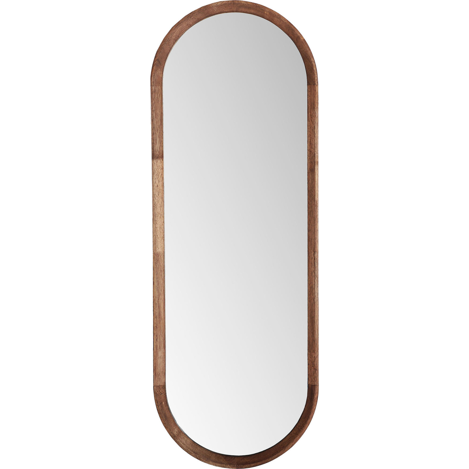 Miroir art déco en bois d'hévéa, RECOLLECTION