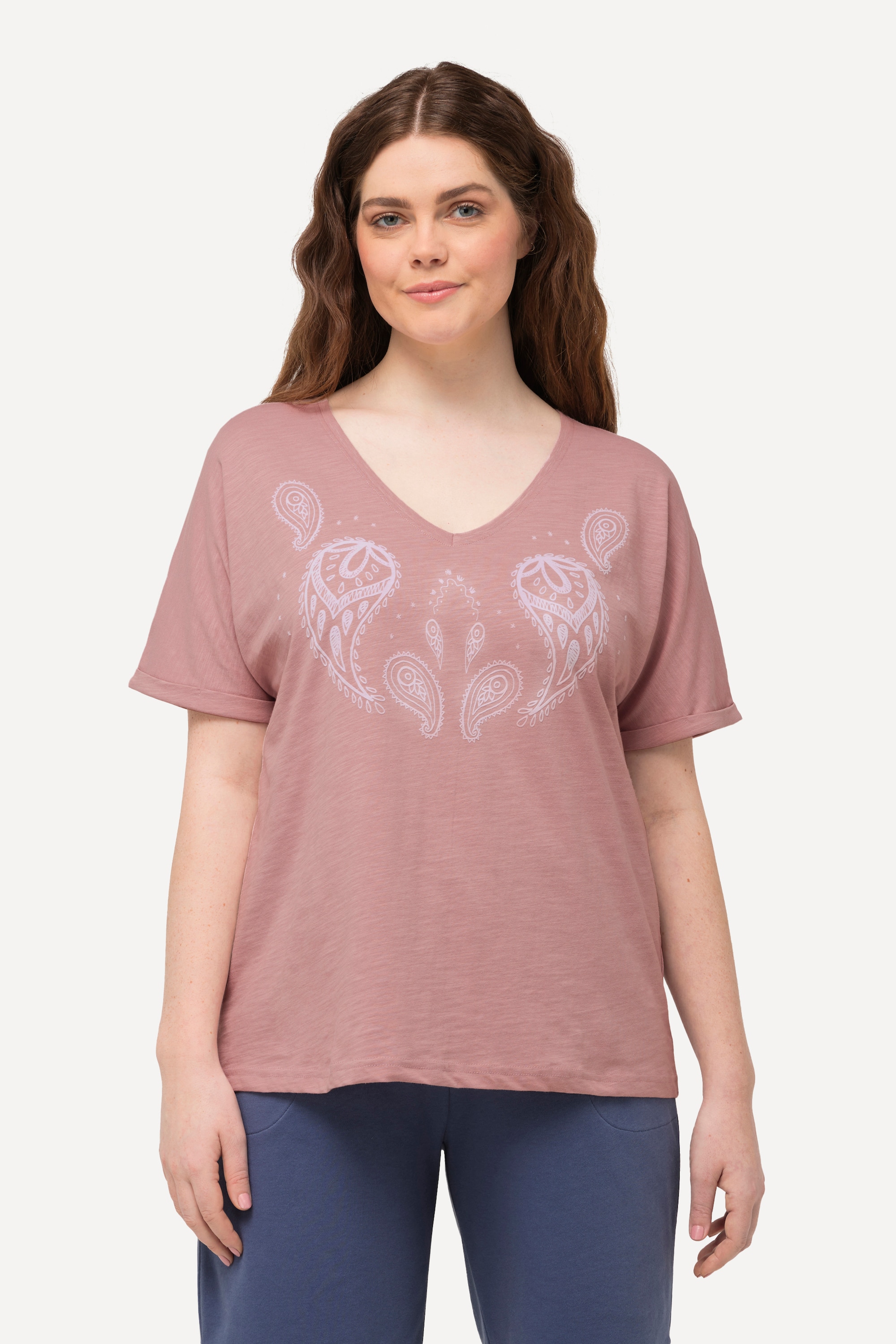 T-shirt à imprimé floqué, ULLA POPKEN