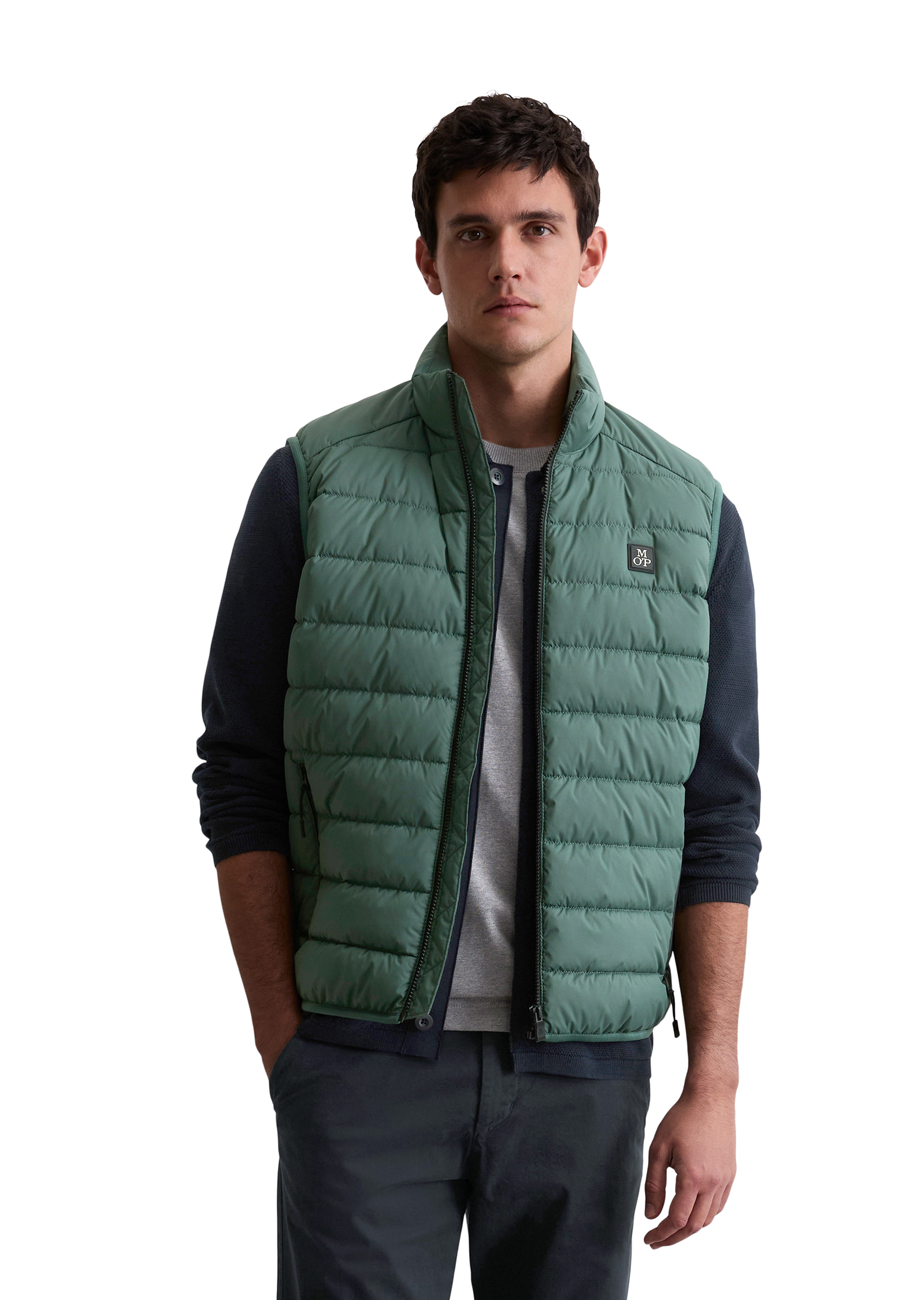 Gilet matelassé regular avec sac de rangement pratique, MARC O'POLO