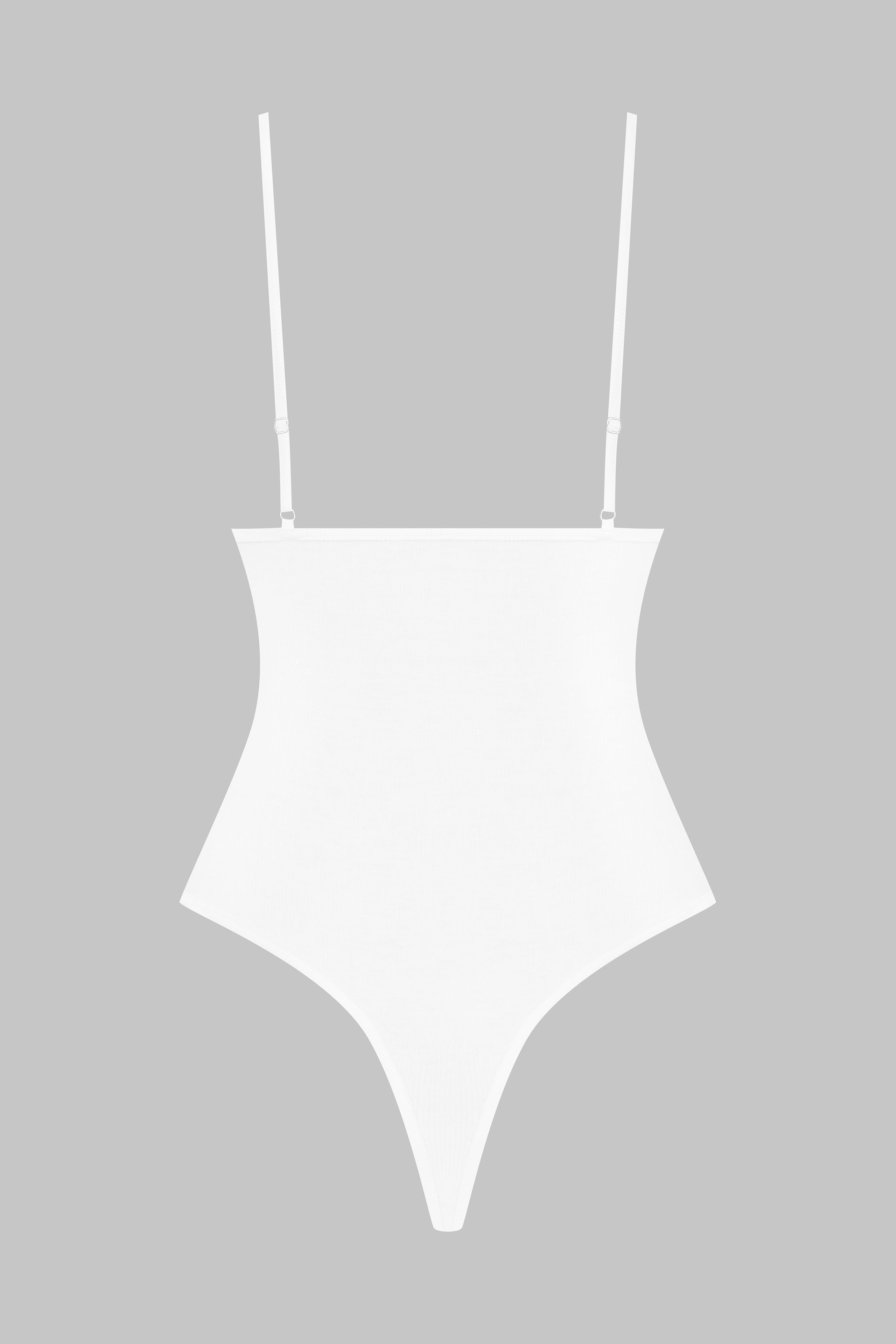 Body String En Tulle Magi Pour Femme - Transparent, Bretelles Spaghetti, Tailles S à XXL