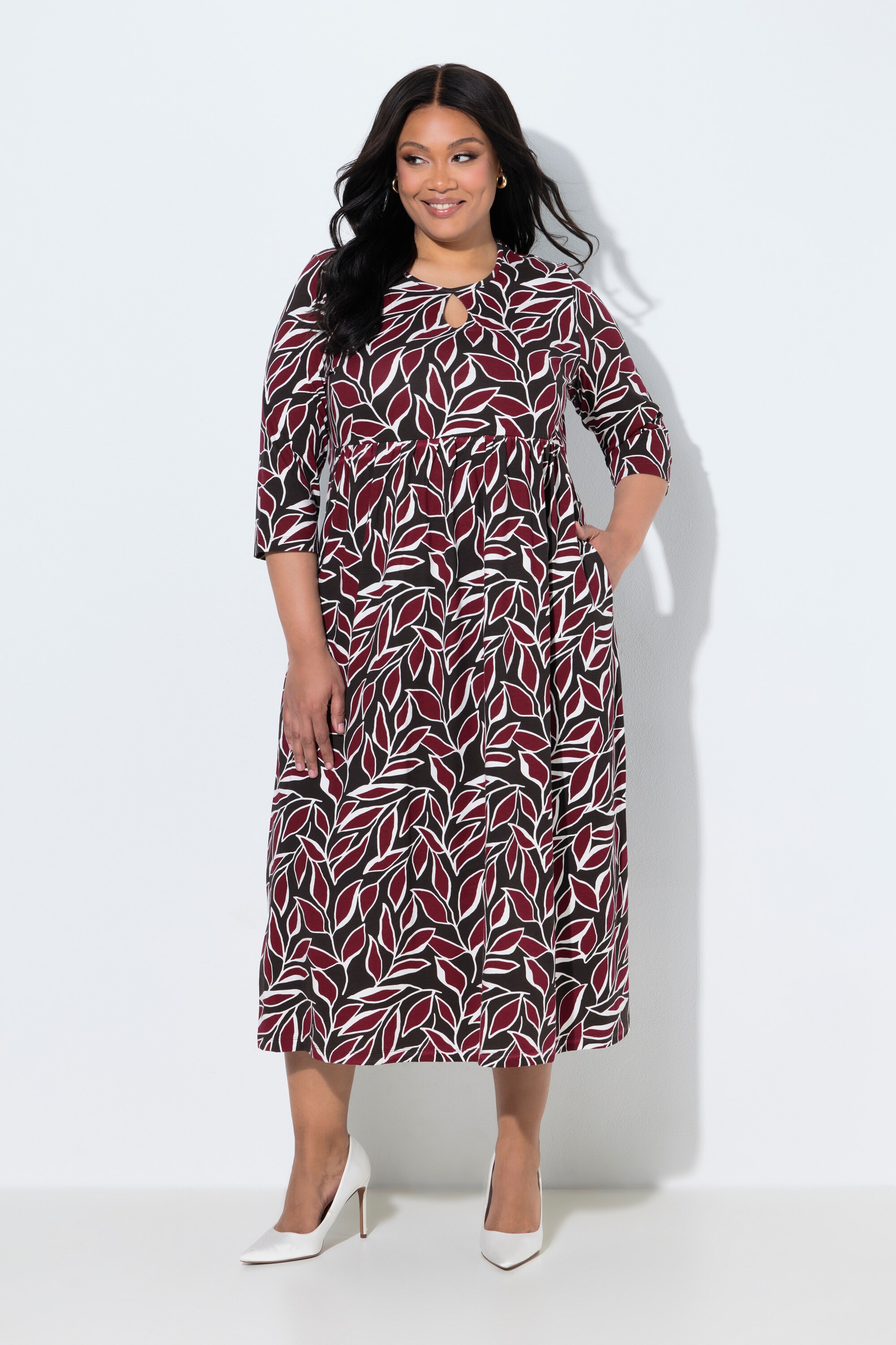 Robe maxi en jersey, ULLA POPKEN