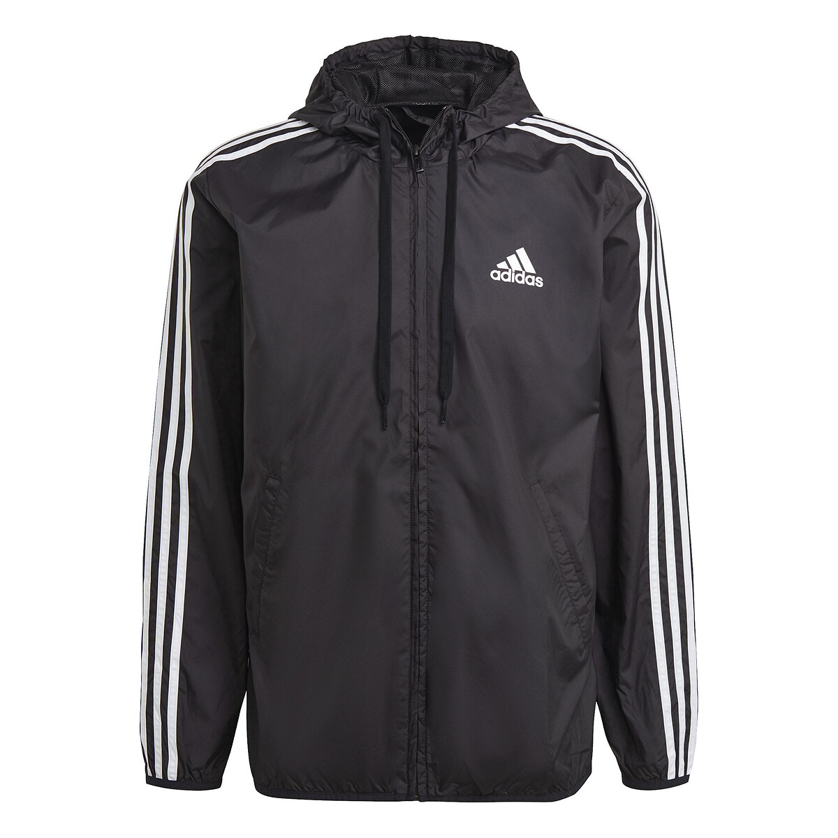 adidas 3 stripes windbreaker