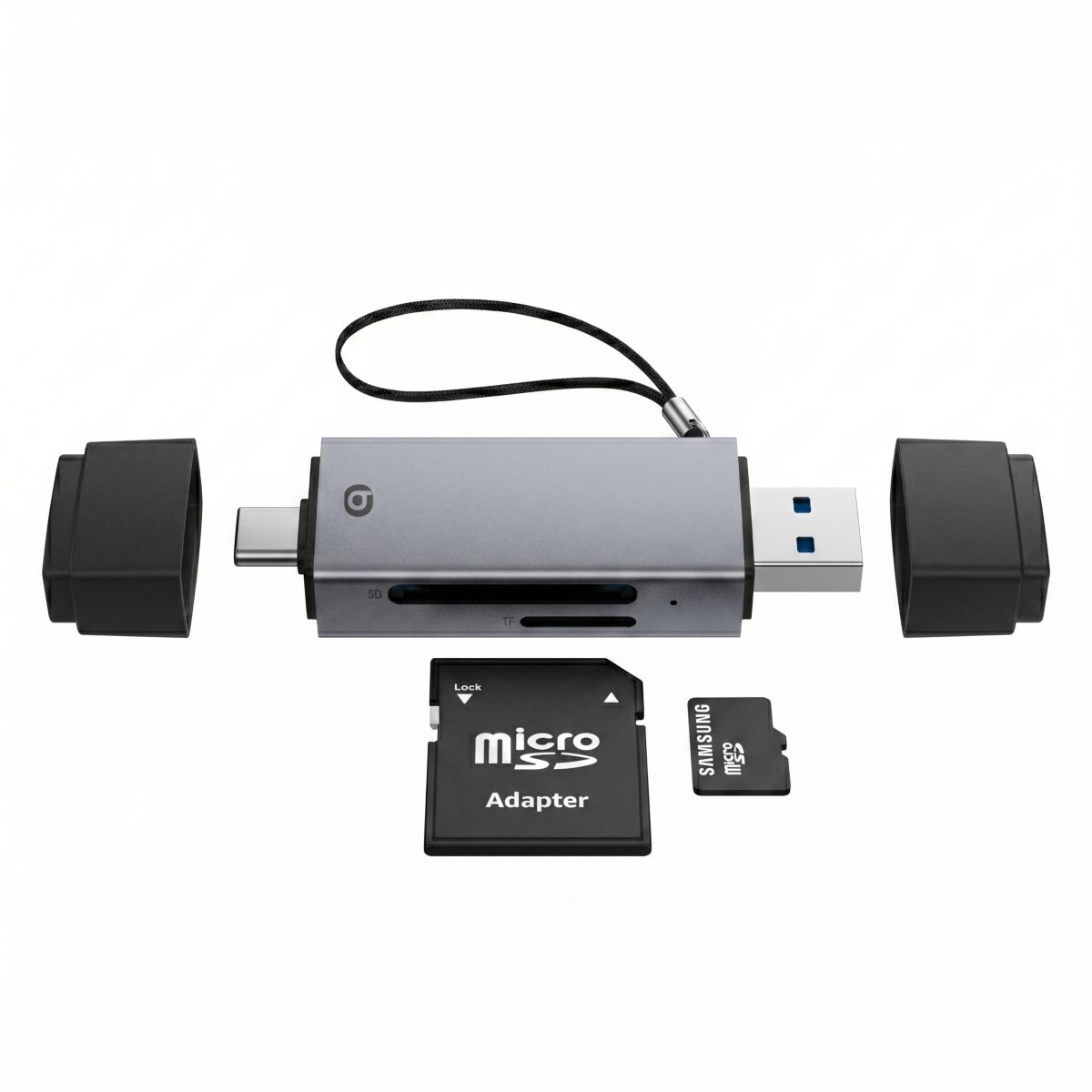 Lecteur de carte mémoire Lecteur de carte SD & Micro SD, ESSENTIEL B