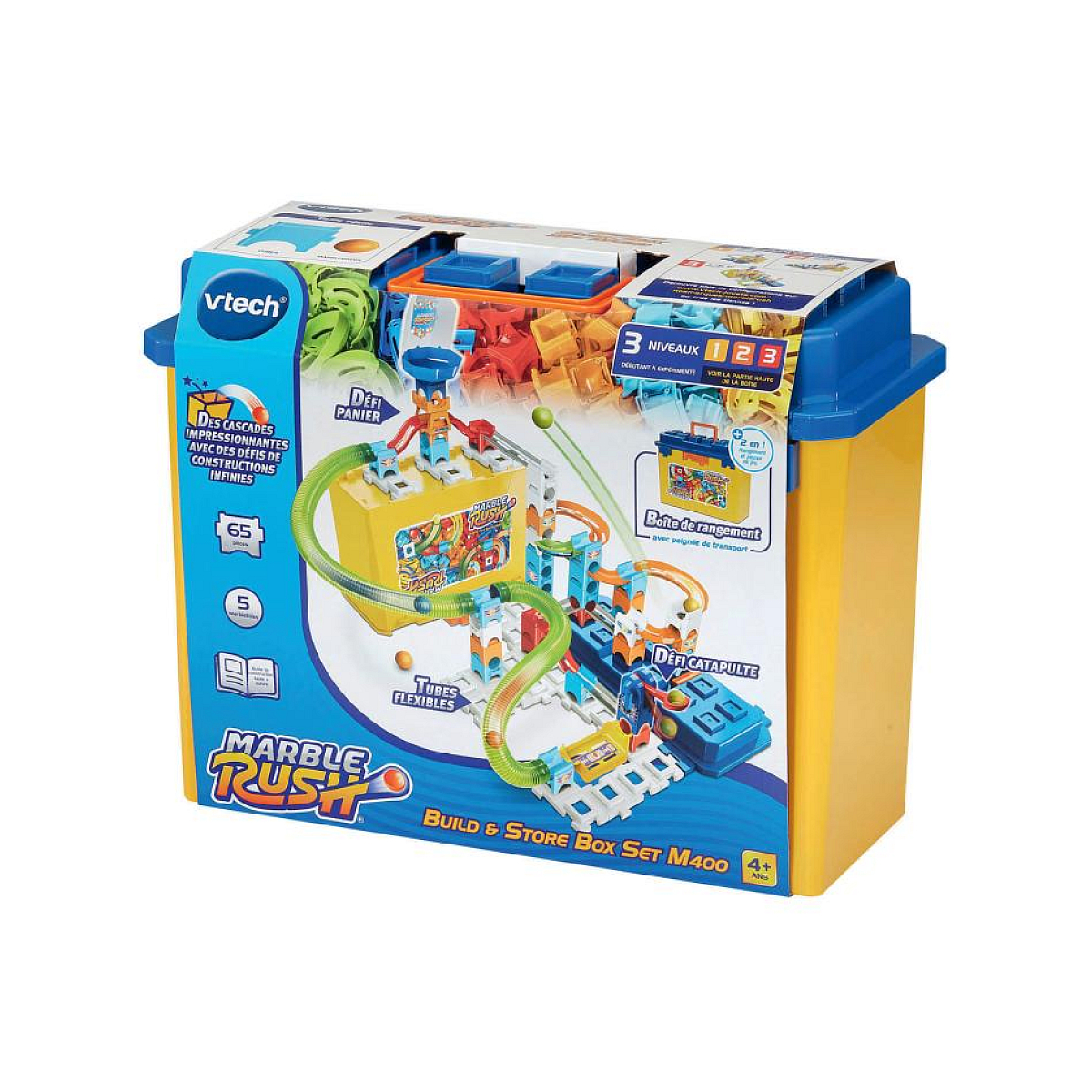 Marble rush - build and store box set m400, VTECH