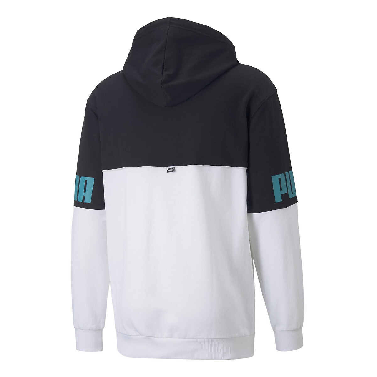 Black white top puma hoodie