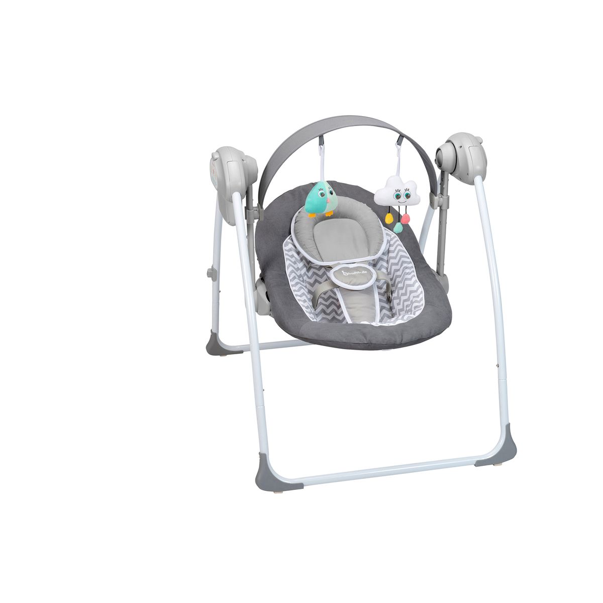 Balancelle Confort Pliable Gris Badabulle La Redoute