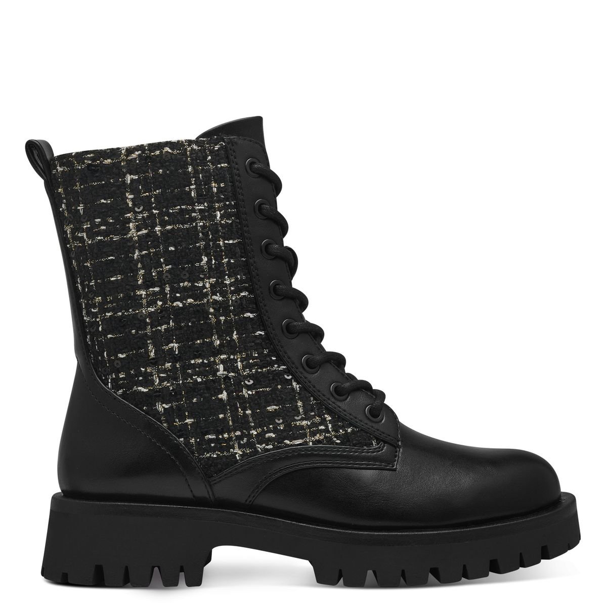 Bottine zippée noir Tamaris | La Redoute