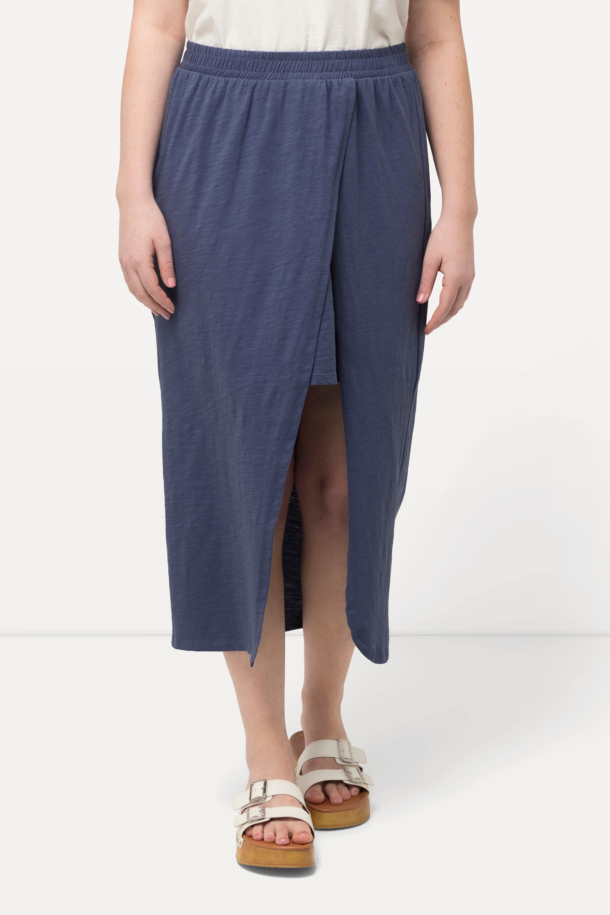 Jupe doublée en jersey de coton bio, ULLA POPKEN