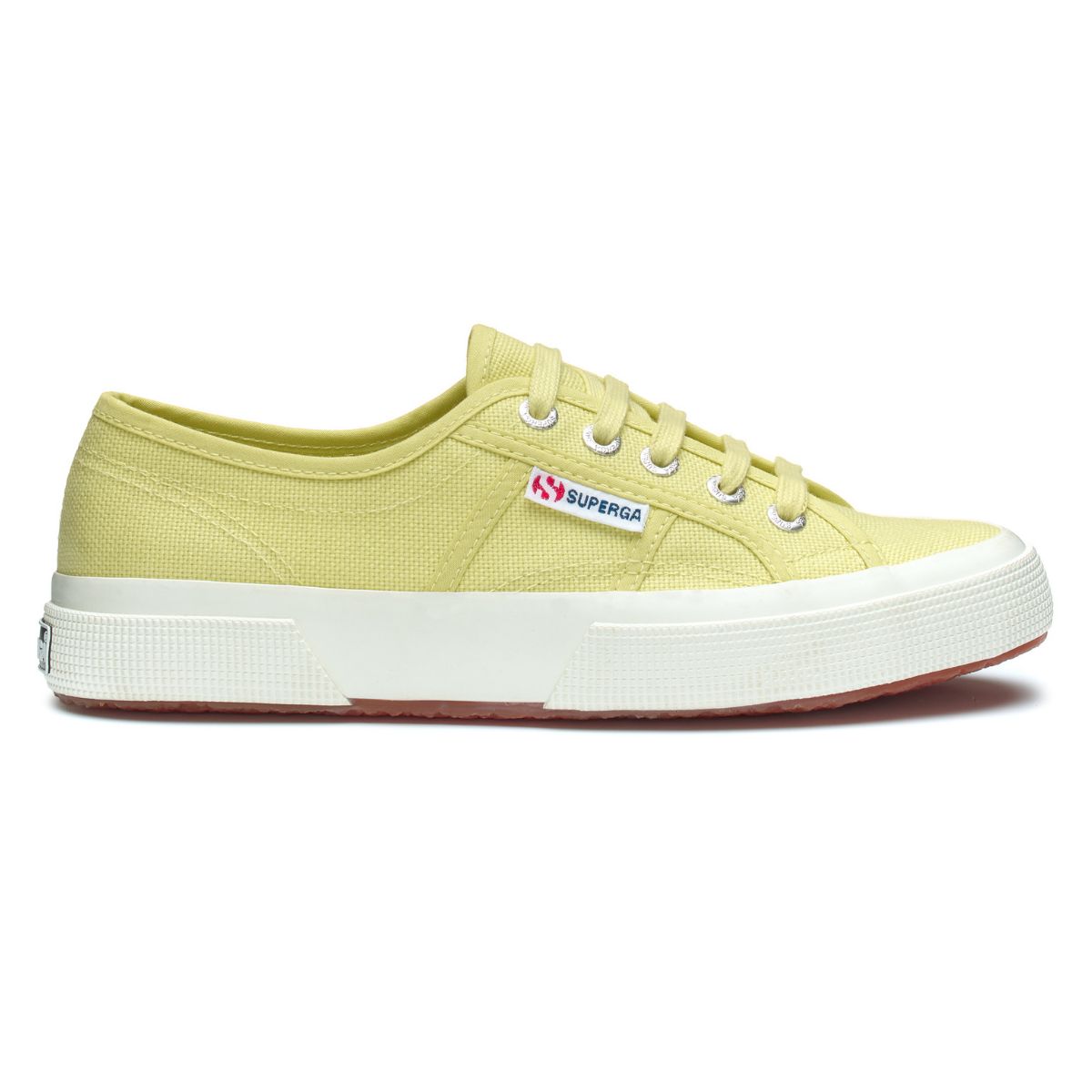 Basket toile jaune store