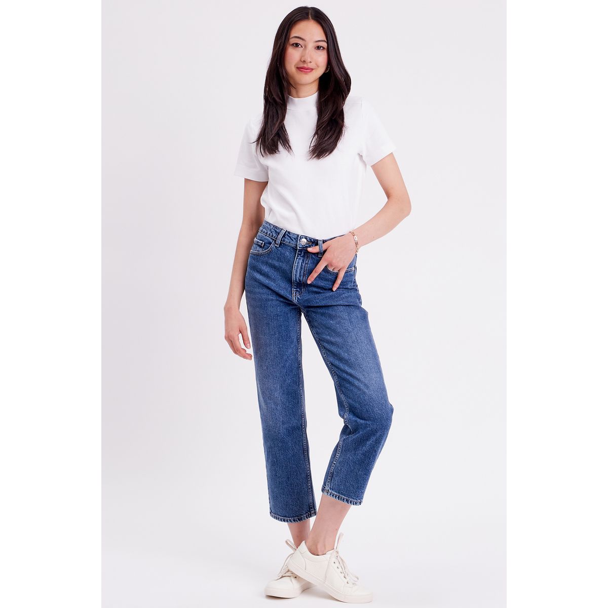 Jean taille haute cache cache cheap