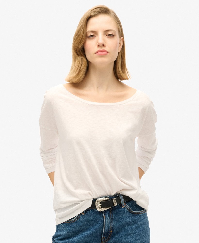 Haut en jersey à manches longues, SUPERDRY