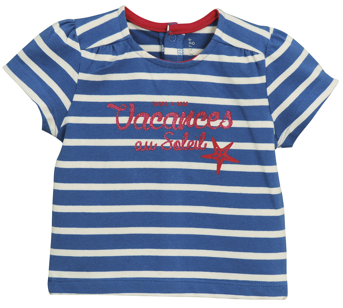 Tee shirt raye fille, SUCRE D'ORGE