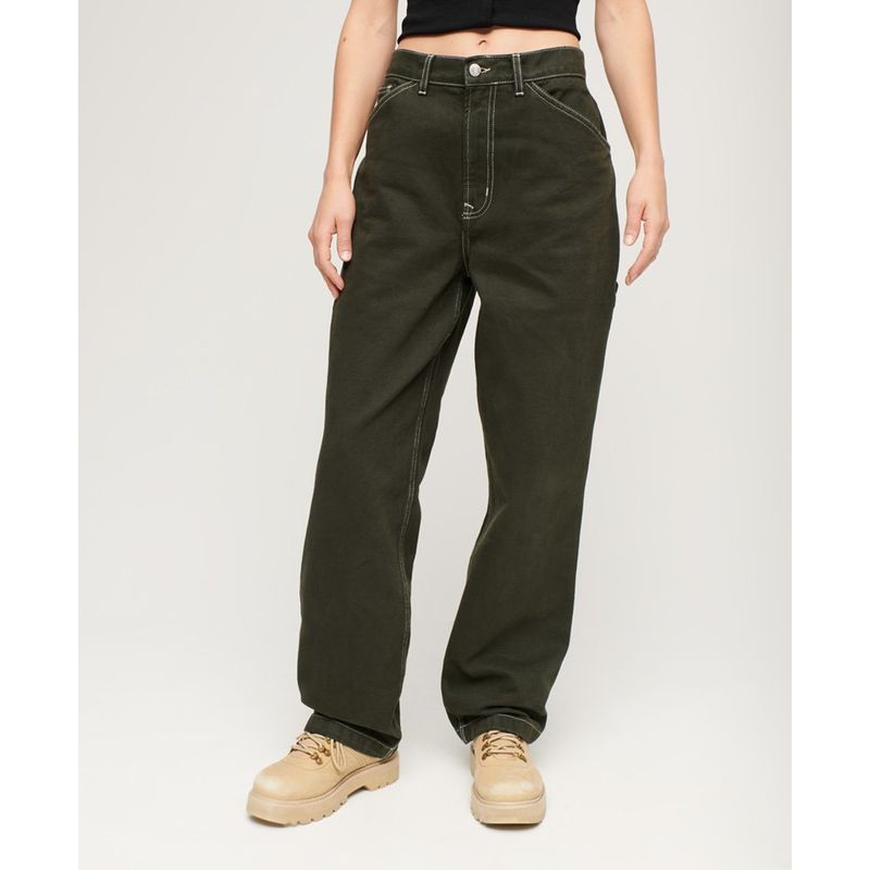 Pantalon vert sales pomme femme