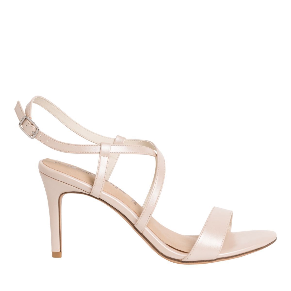 Sandale a talon rose poudré new arrivals