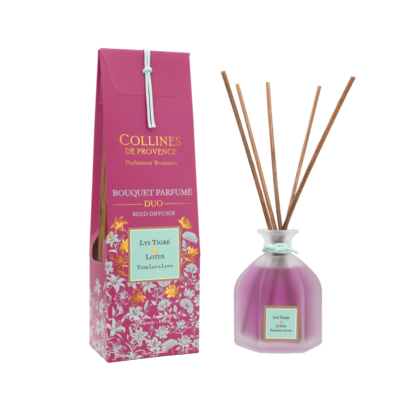 Diffuseur de parfum Lys Tigré & Lotus, COLLINES DE PROVENCE