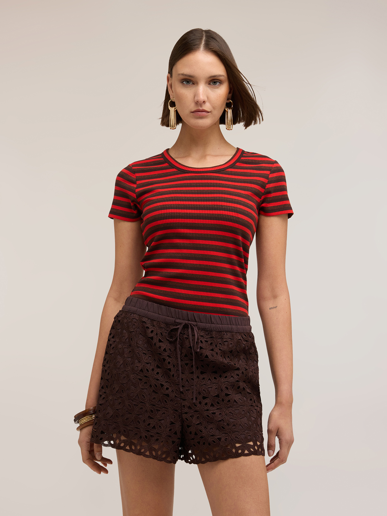 T-shirt à rayures, MOTIVI