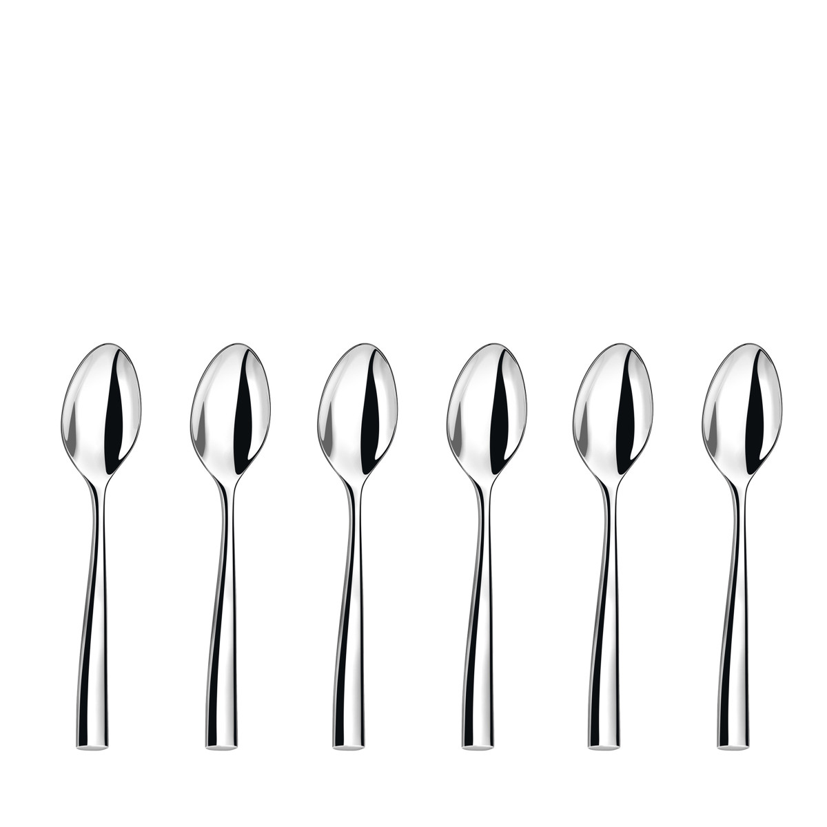 6 cuillères moka / expresso - SILHOUETTE, COUZON