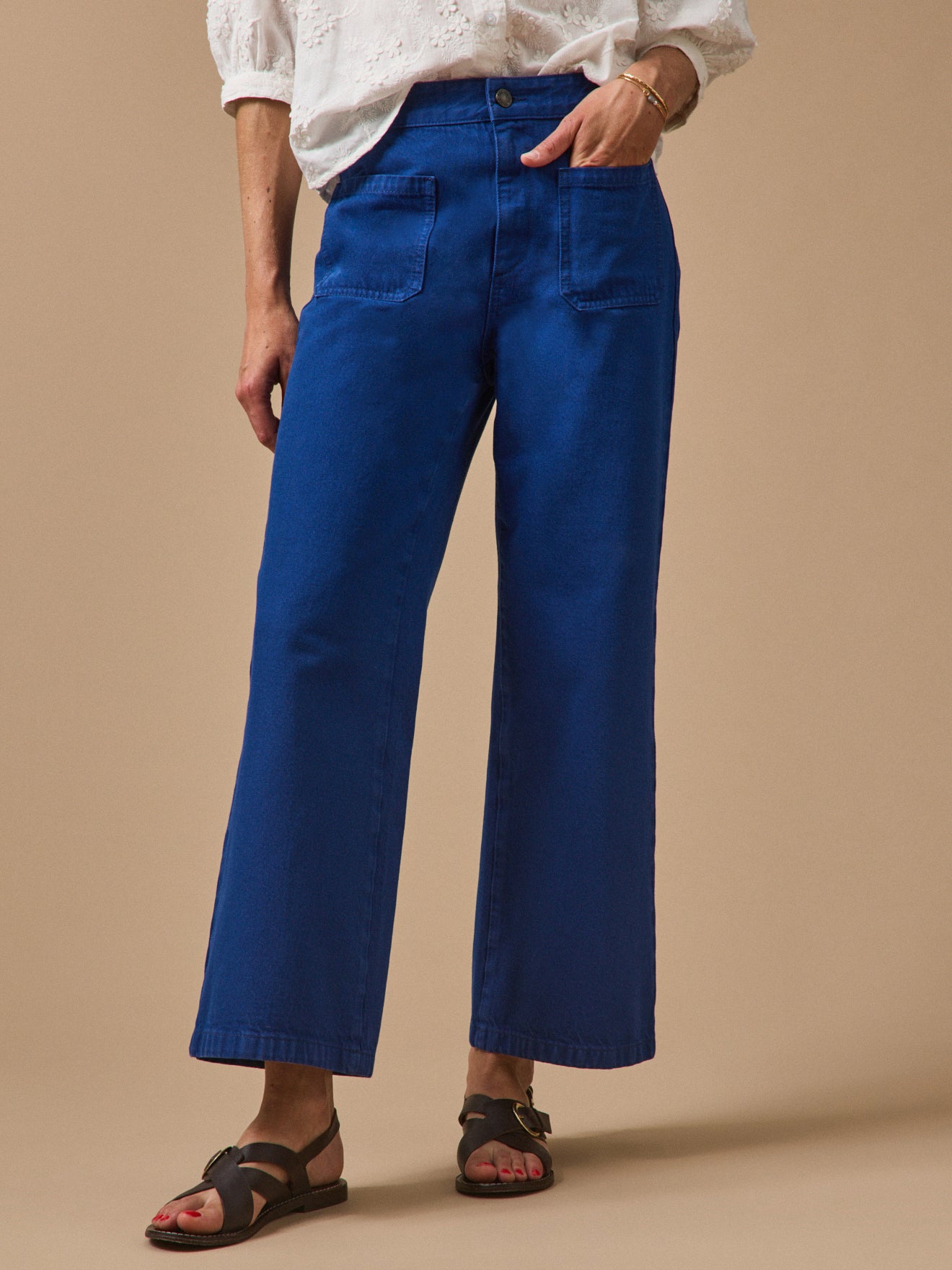 Jean flare  Lou coton biologique, CYRILLUS