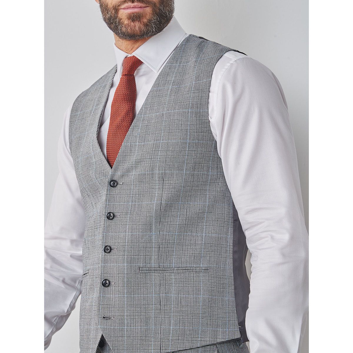 Gilet de deals costume gris