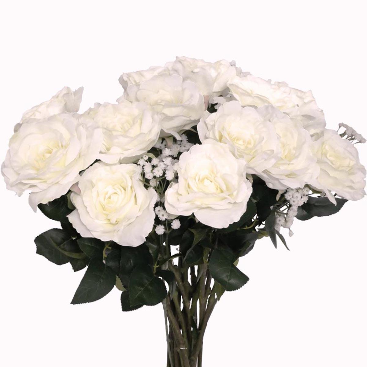 Bouquet artificiel création fleuriste calme, ARTIFICIELLES
